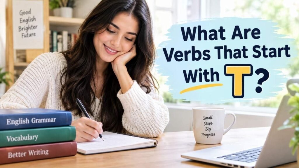 What Are Verbs That Start With T?