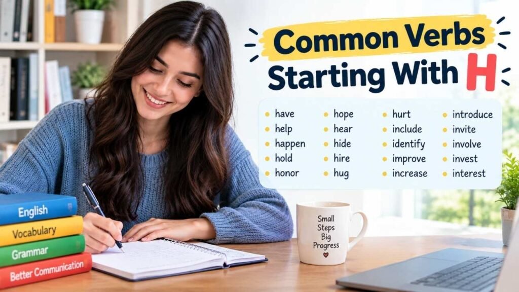 Common Verbs Starting With H