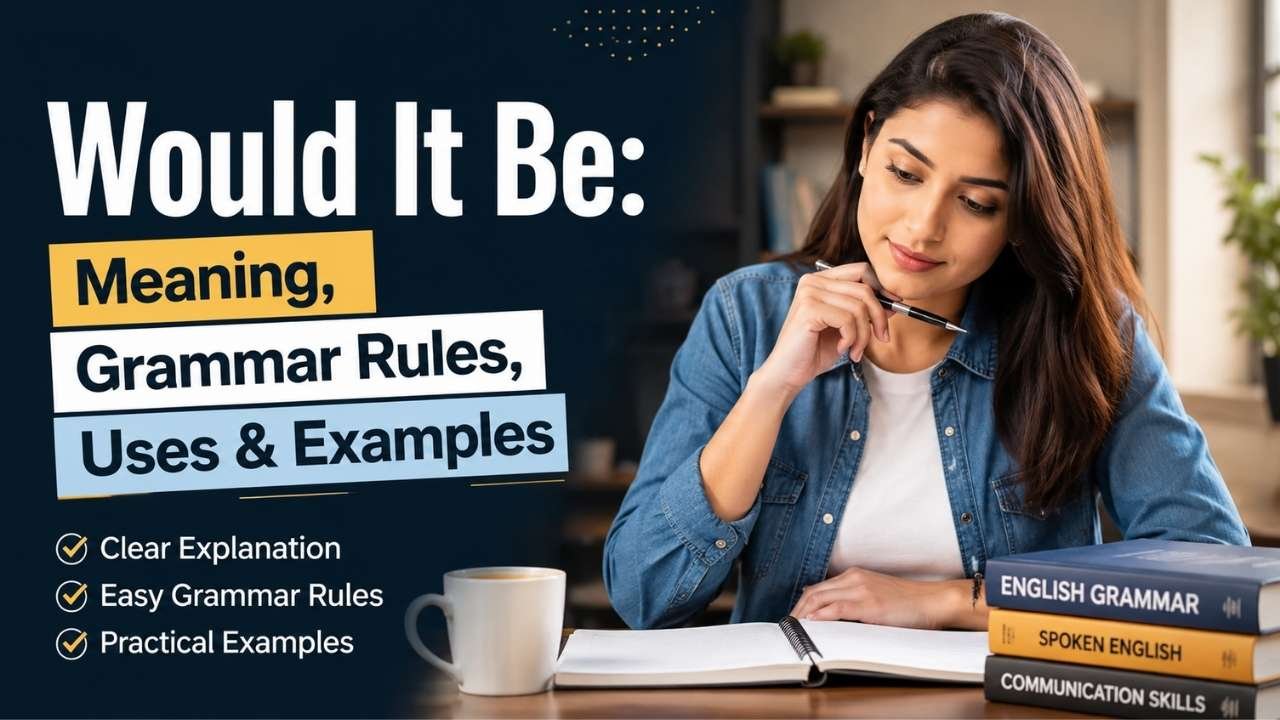 The phrase “Would It Be” is common in English, but many learners feel confused about its meaning and correct usage.