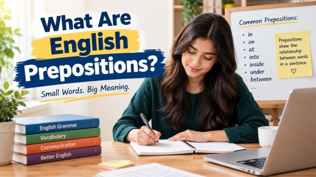 What Are English Prepositions?