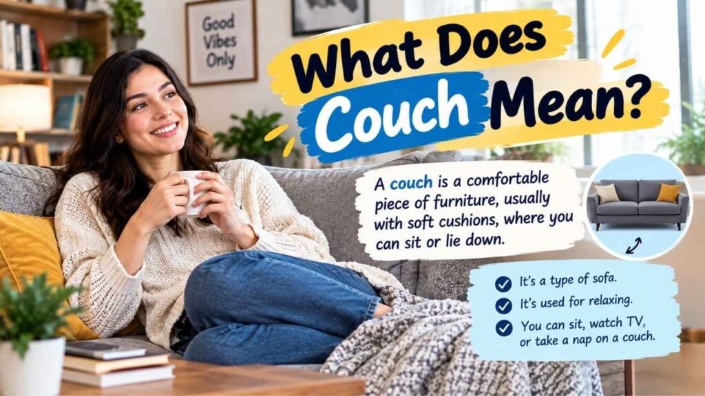 What Does Couch Mean?