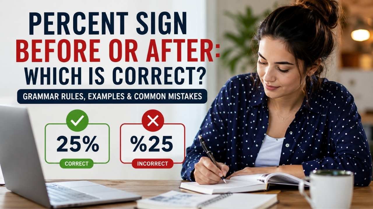 If you've ever wondered whether the percent sign goes before or after a number, you're not alone.