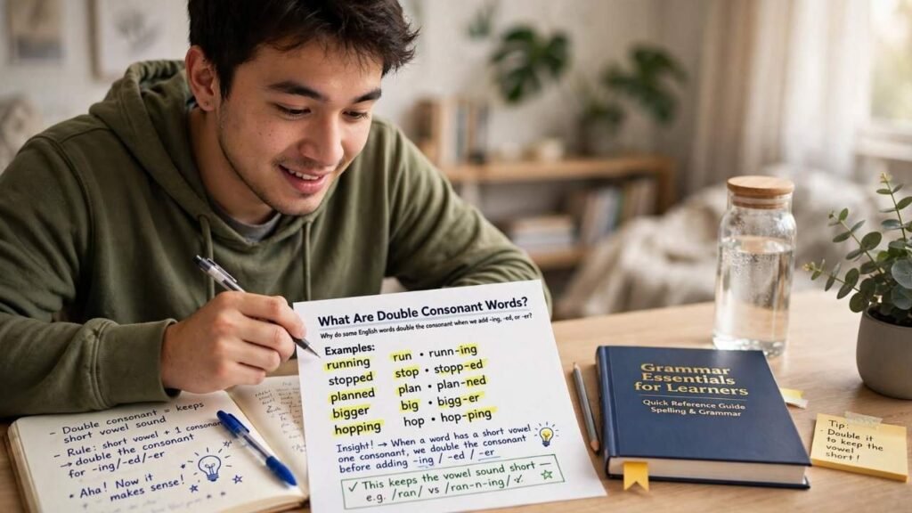What Are Double Consonant Words?